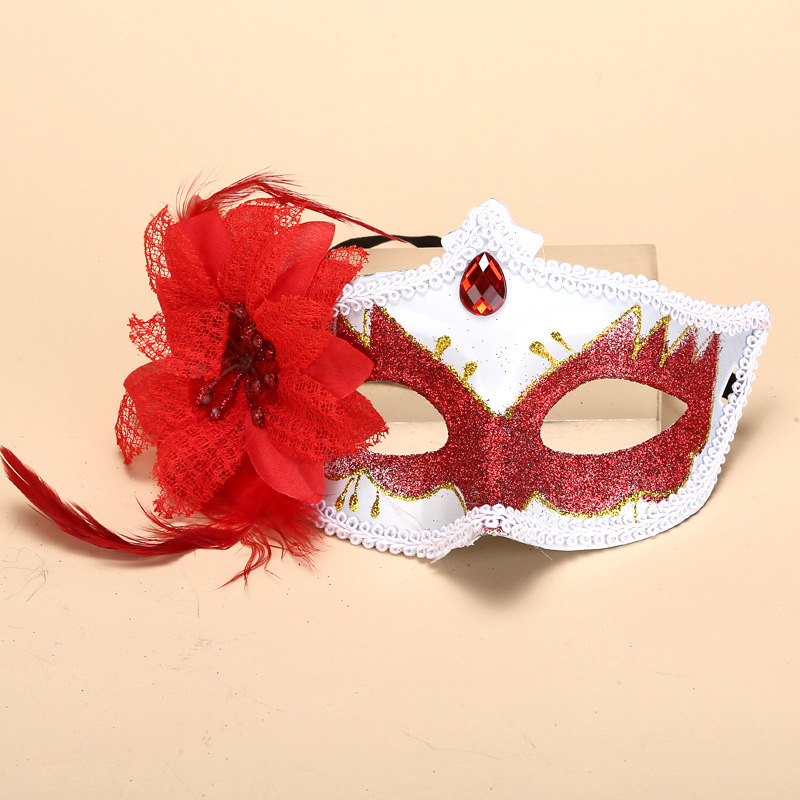 Plastic Masquerade Mask Fashio - Respirator Half Face 评论和价格
